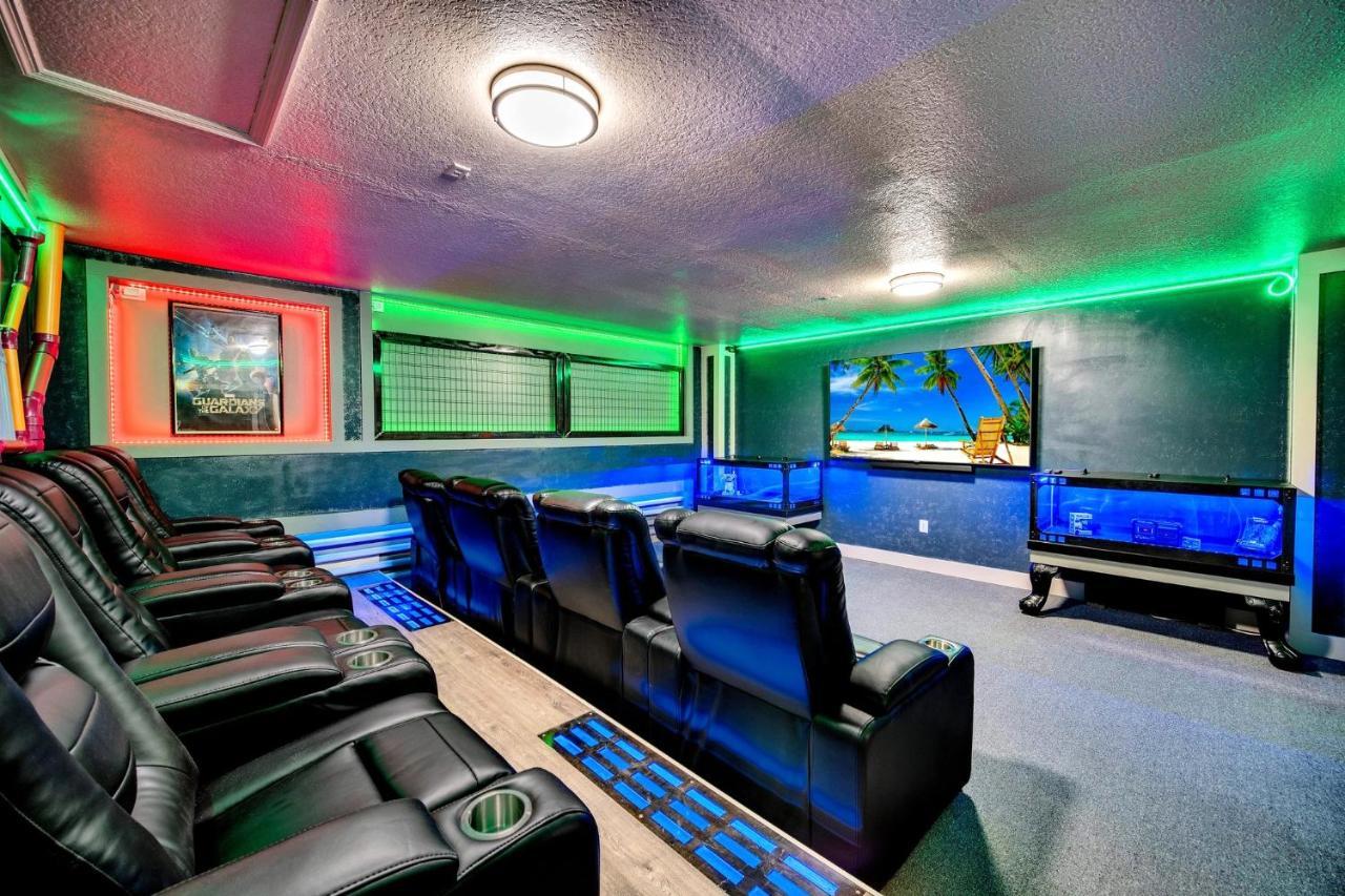 Near Disney! Spacious 5Br Resort Home With Private Pool, Hot Tub And Theater! Orlando Exterior foto